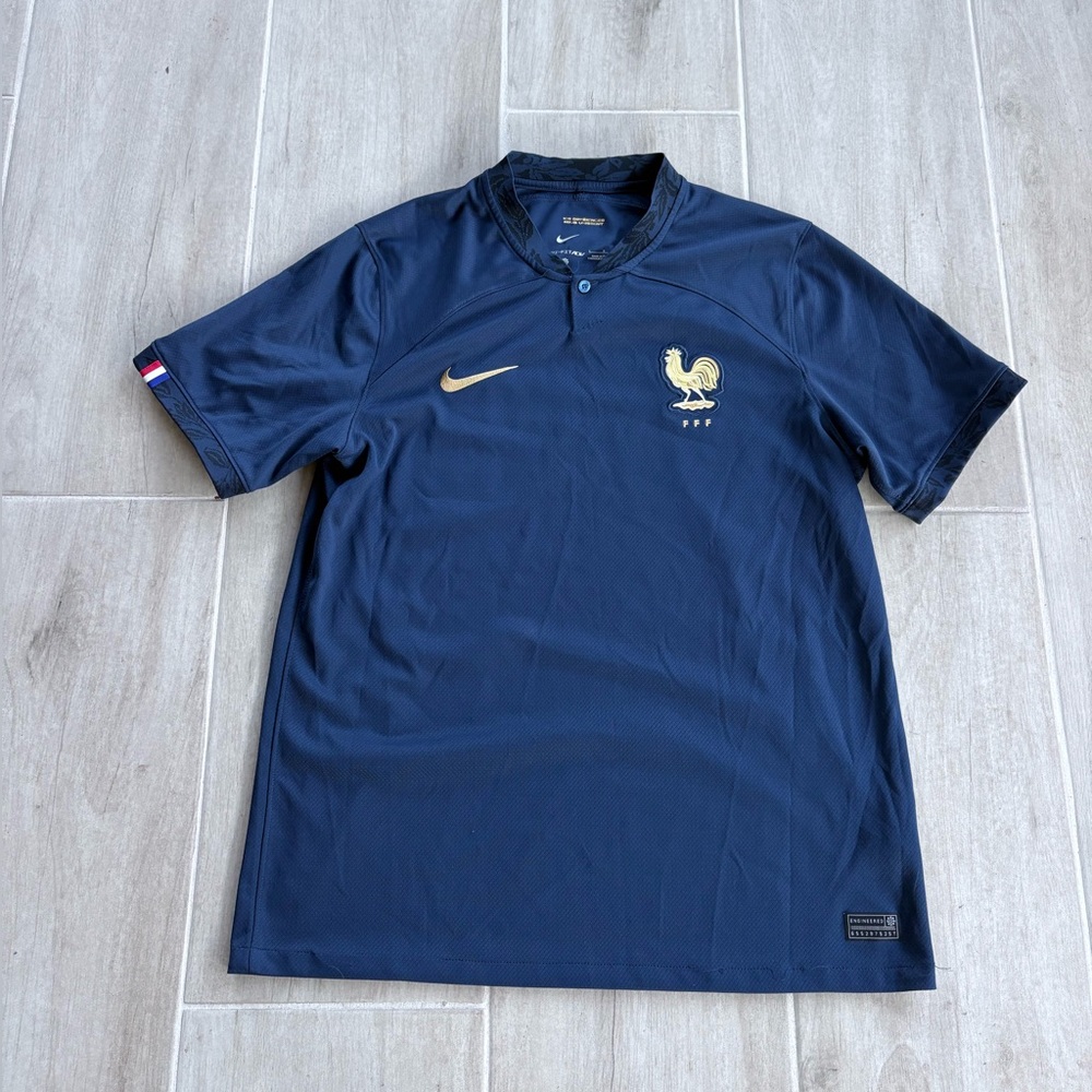 NIKE FRANCE 2022 WORLD CUP HOME SOCCER JERSEY MENS